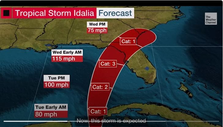 Tropical Storm Idalia